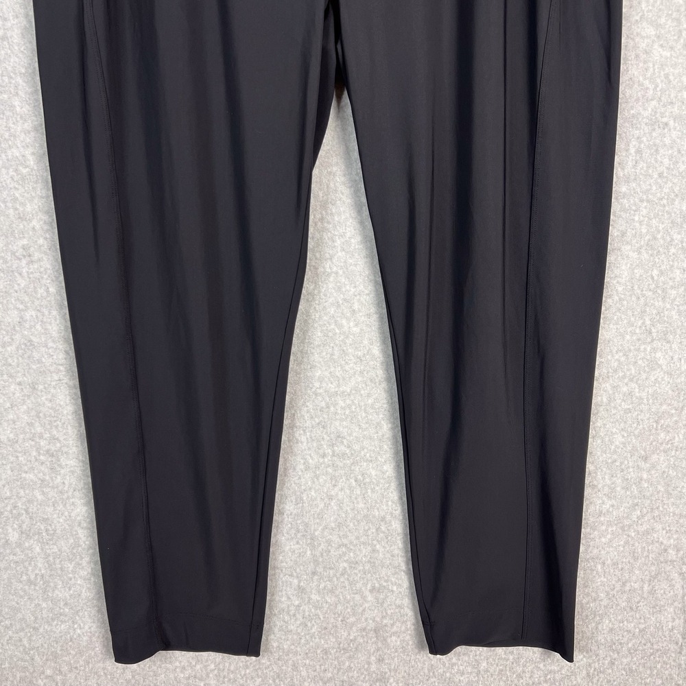 Sweaty Betty Size 12 Black Explorer Pants High Waisted Elastic Waist Pockets - Picture 4 of 15